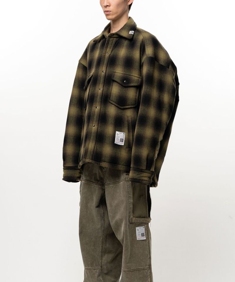 Stripe Puffer Shirt