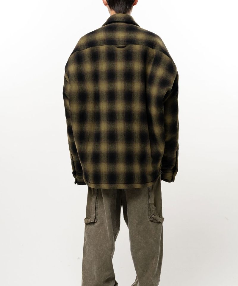 Stripe Puffer Shirt