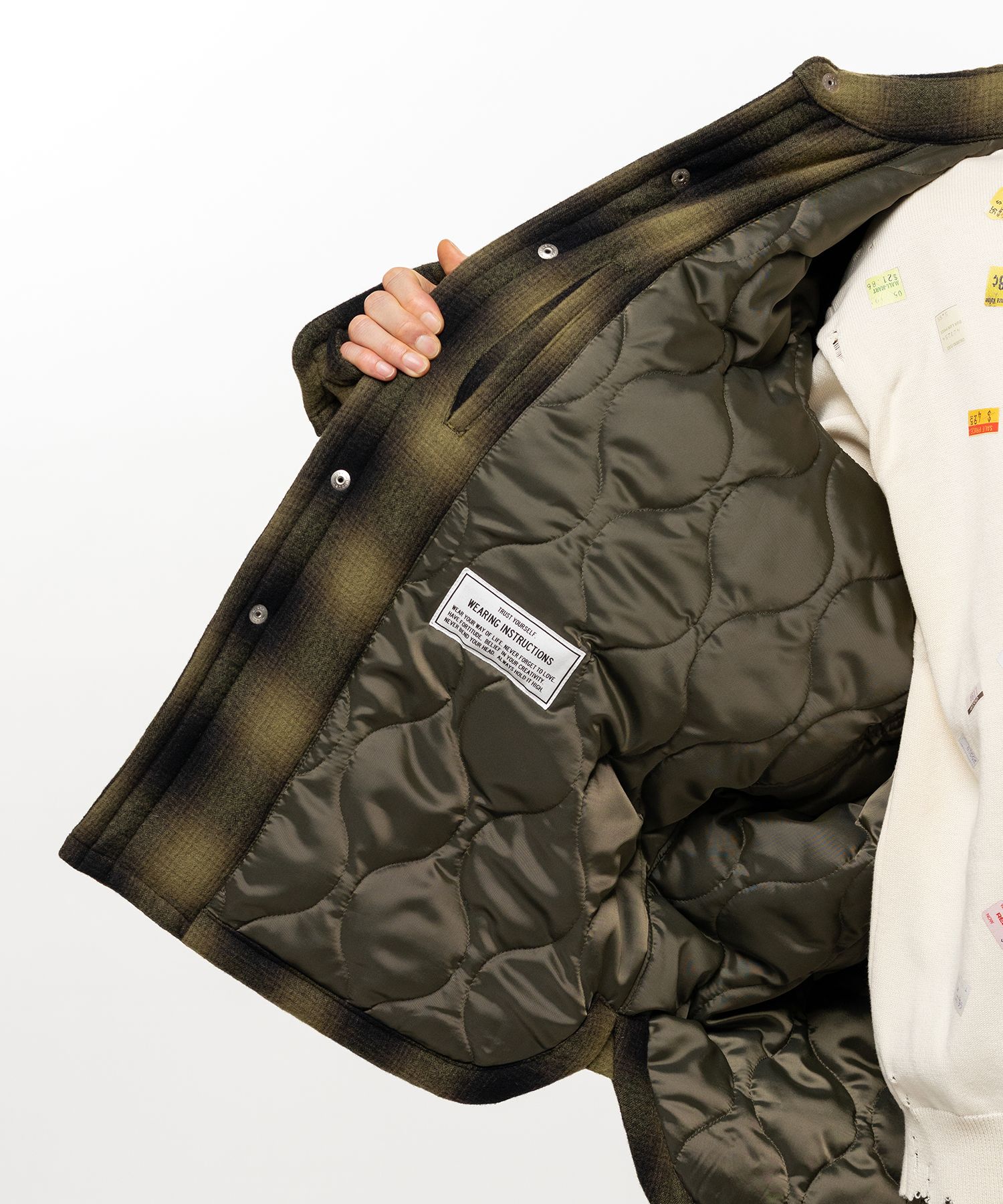 Stripe Puffer Shirt