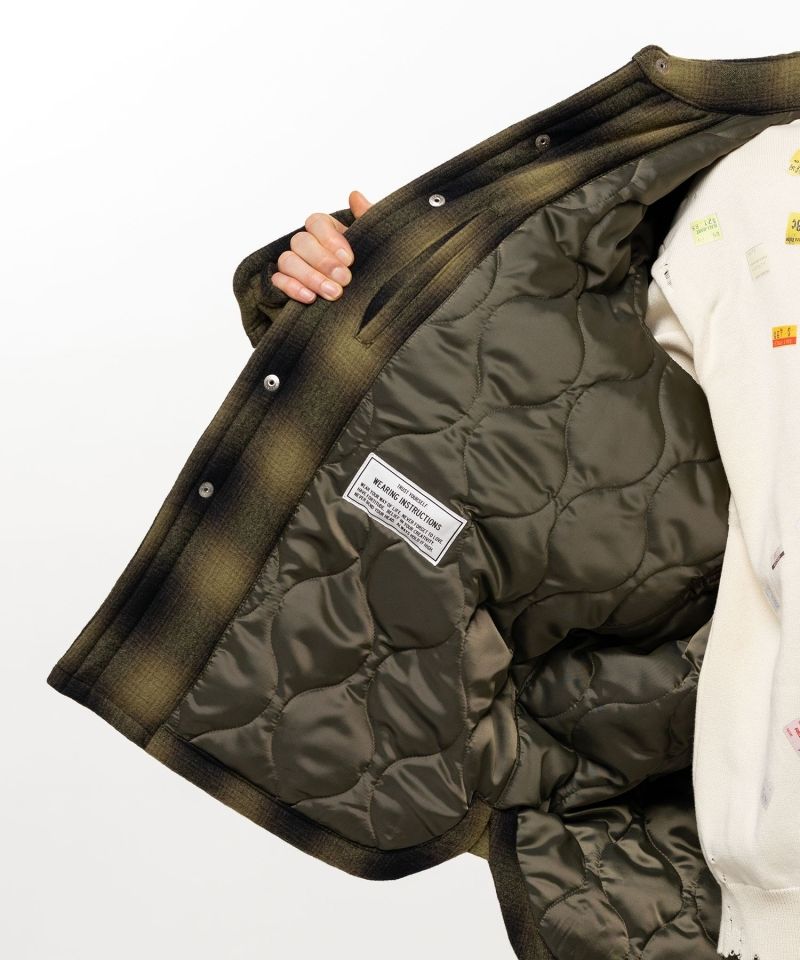Stripe Puffer Shirt