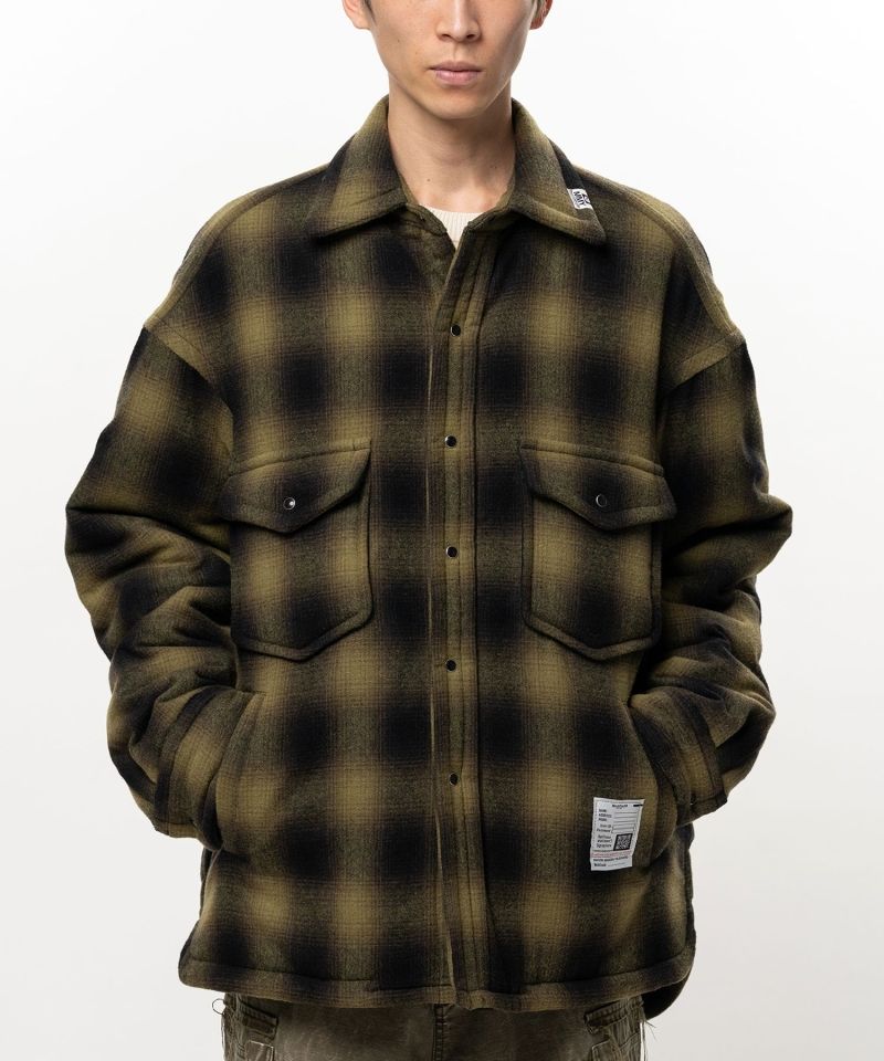 Stripe Puffer Shirt