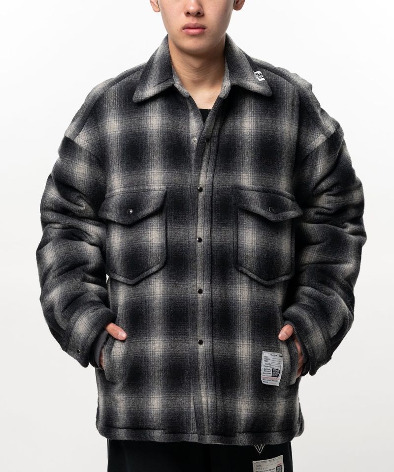 Stripe Puffer Shirt