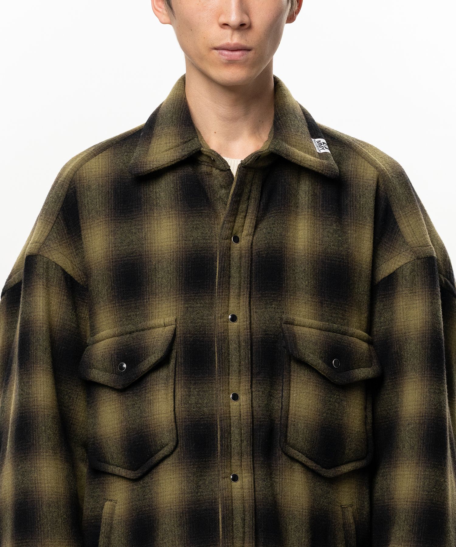 Stripe Puffer Shirt