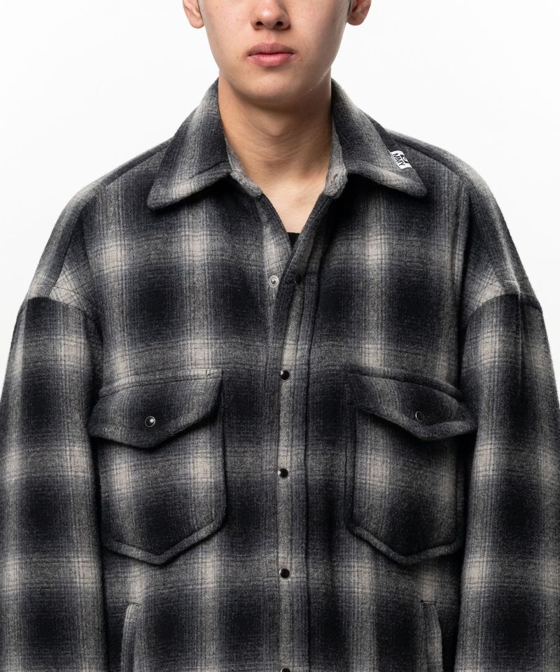 Stripe Puffer Shirt
