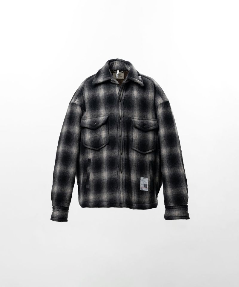 Stripe Puffer Shirt