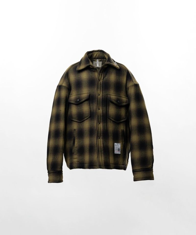Stripe Puffer Shirt
