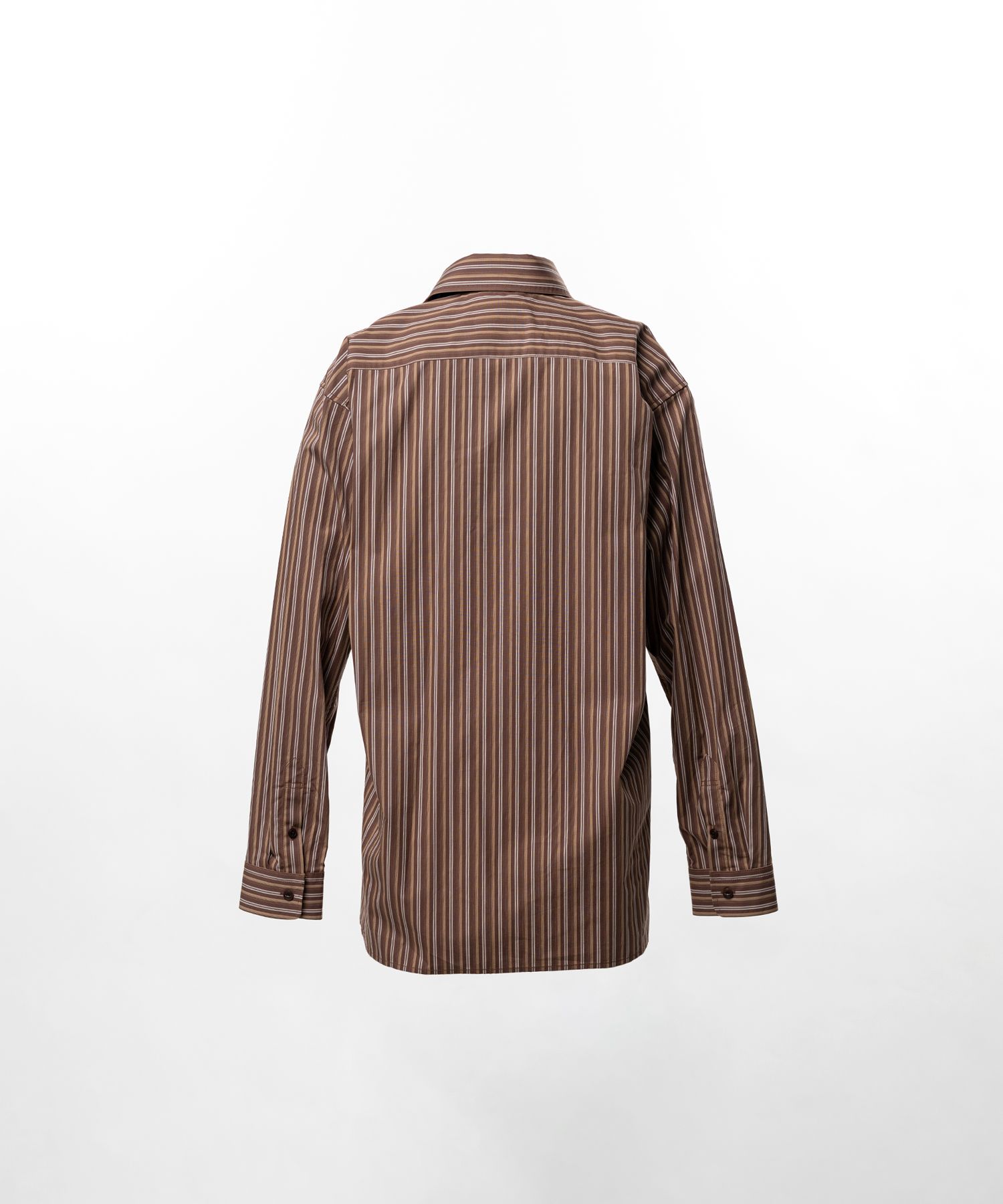 Attached Tie Long Sleeve Shirt