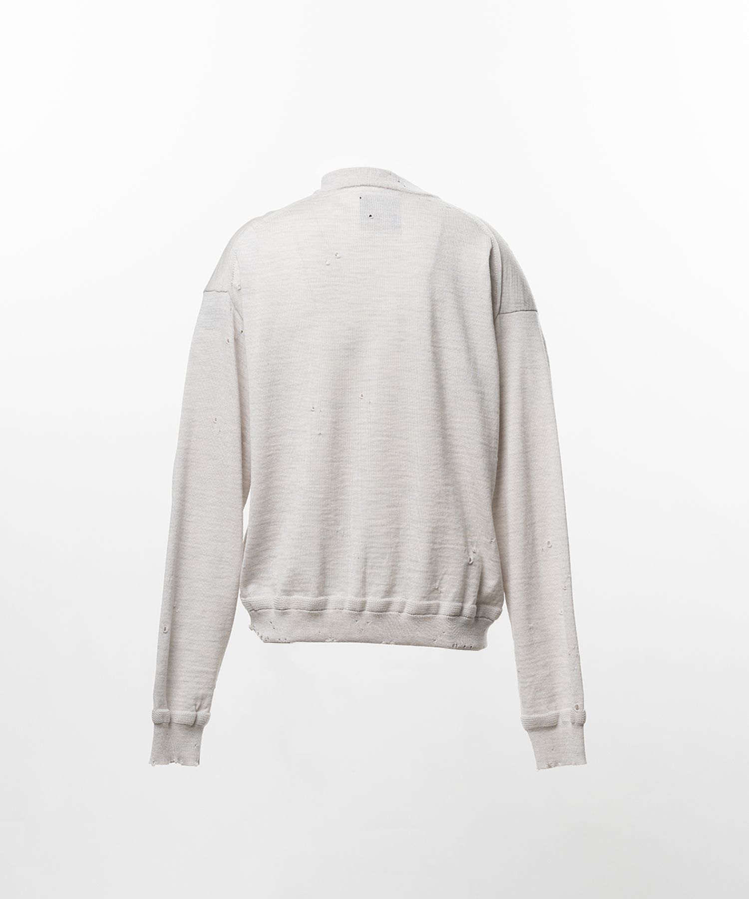  Distressed Knit Sweater
