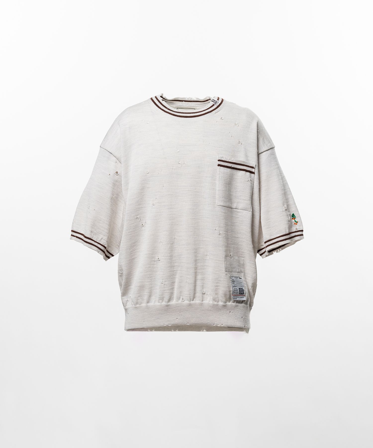  Distressed Knit T-shirt