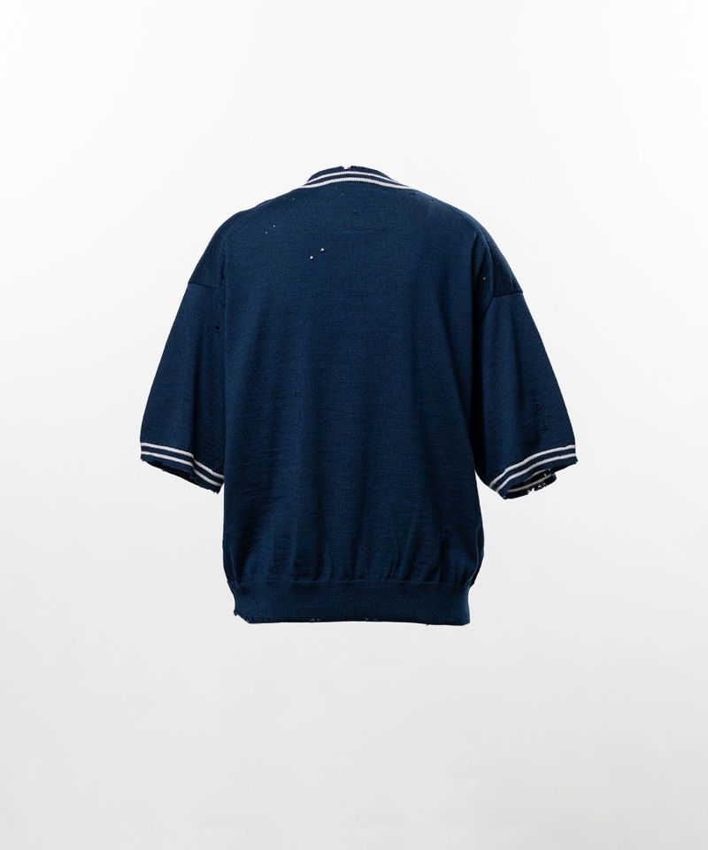  Distressed Knit T-shirt
