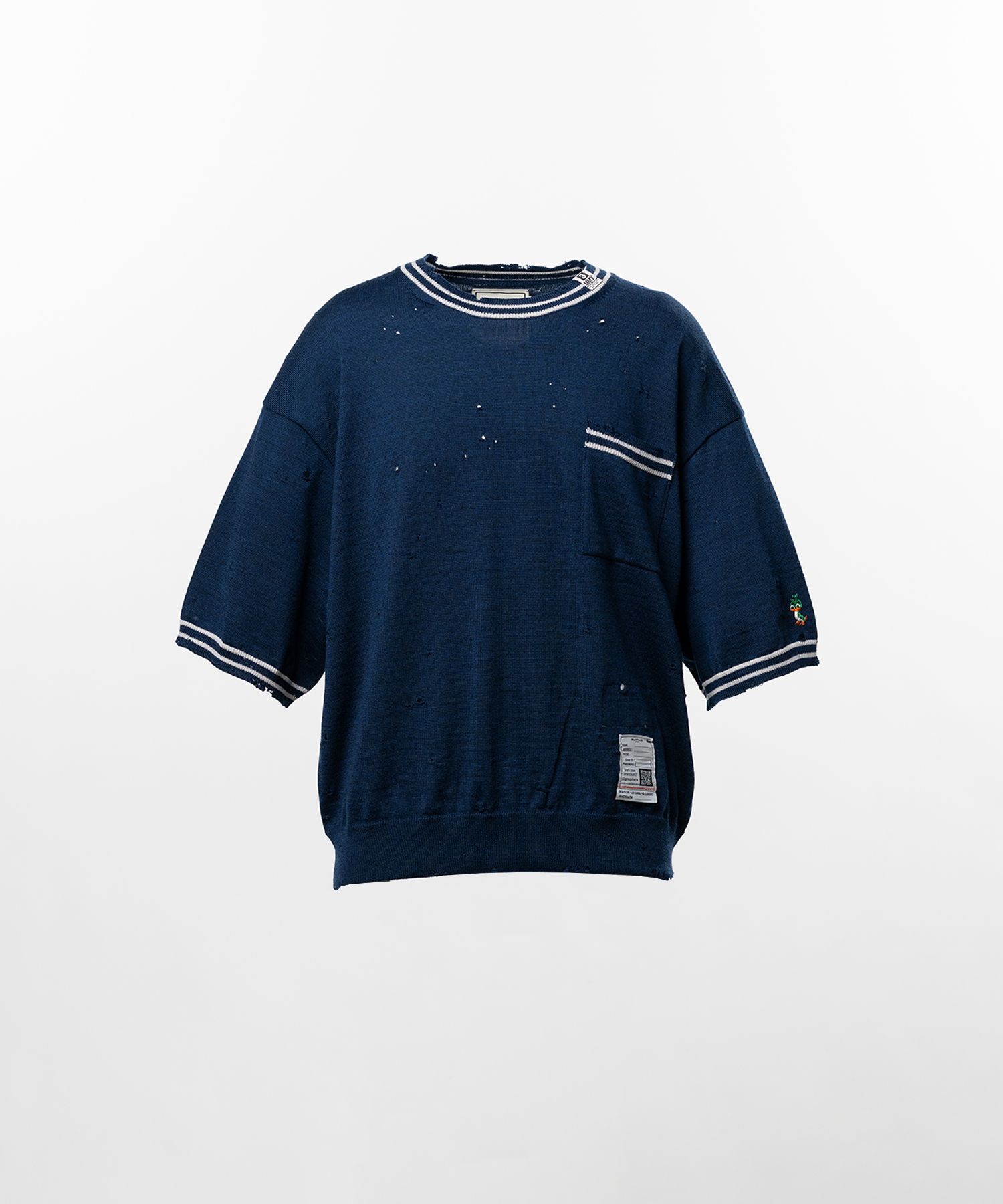  Distressed Knit T-shirt