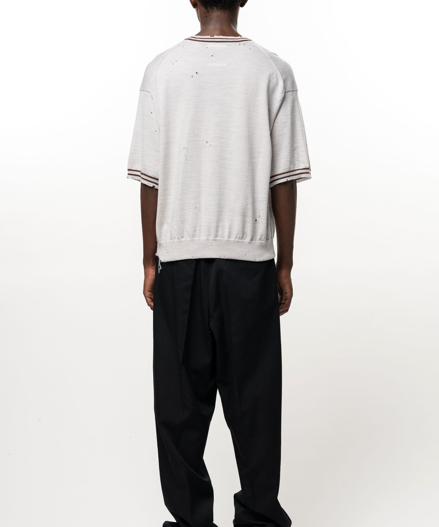  Distressed Knit T-shirt