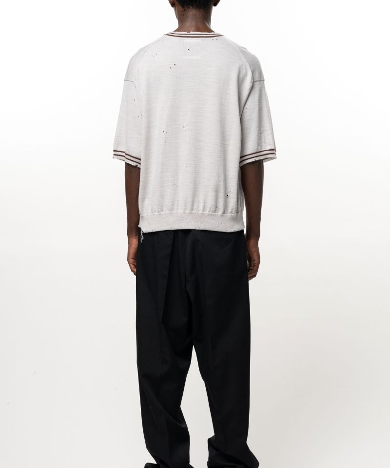  Distressed Knit T-shirt
