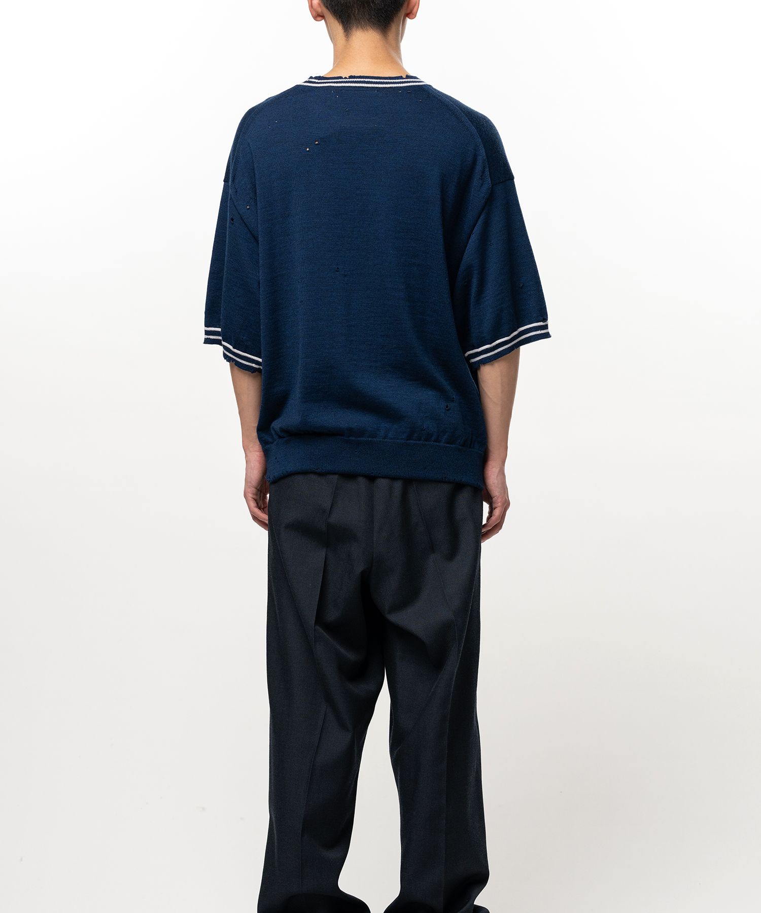  Distressed Knit T-shirt