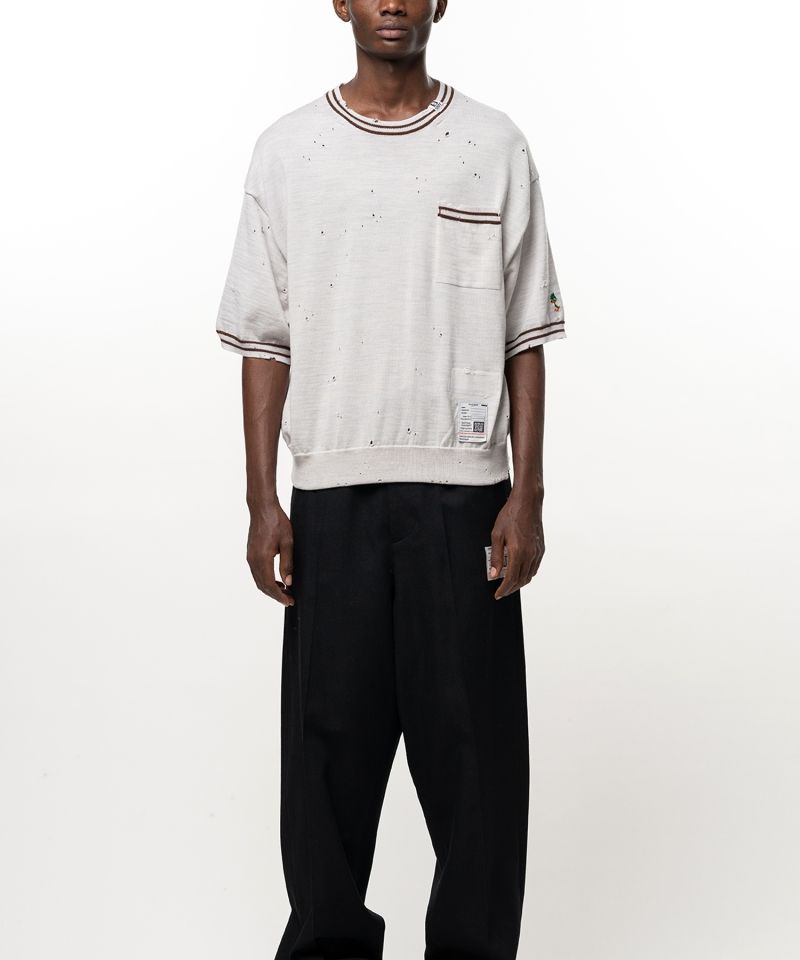  Distressed Knit T-shirt