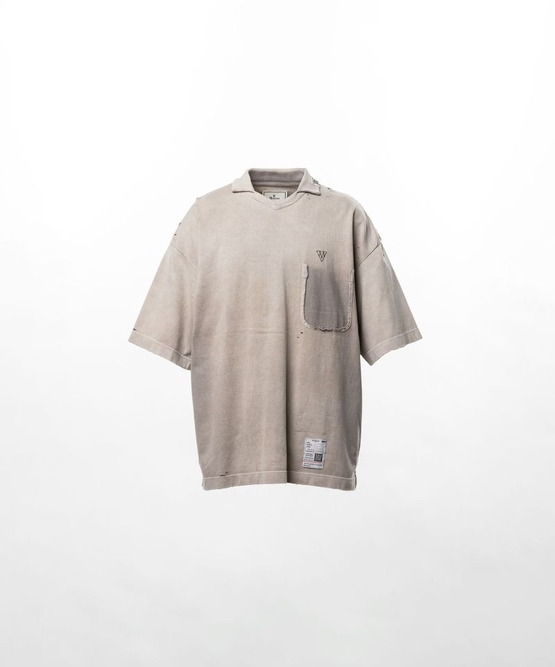 Sun Faded Like Collared T-shirt