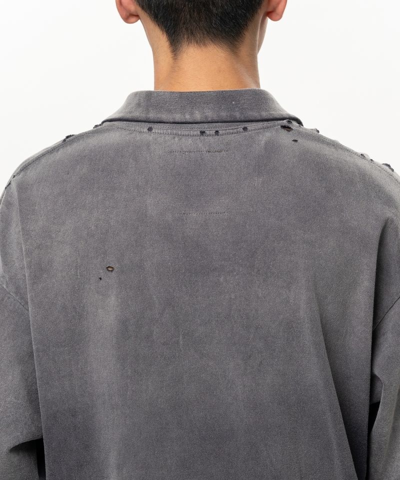 Sun Faded Like Collared T-shirt