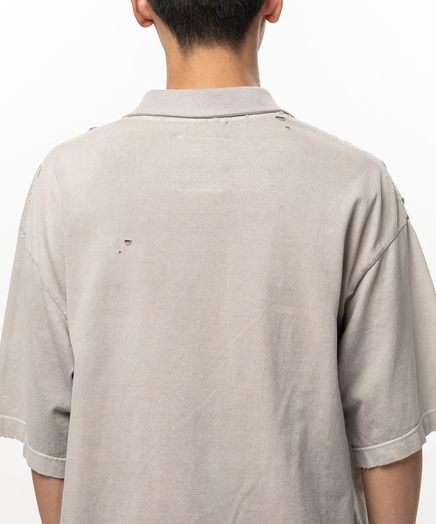 Sun Faded Like Collared T-shirt