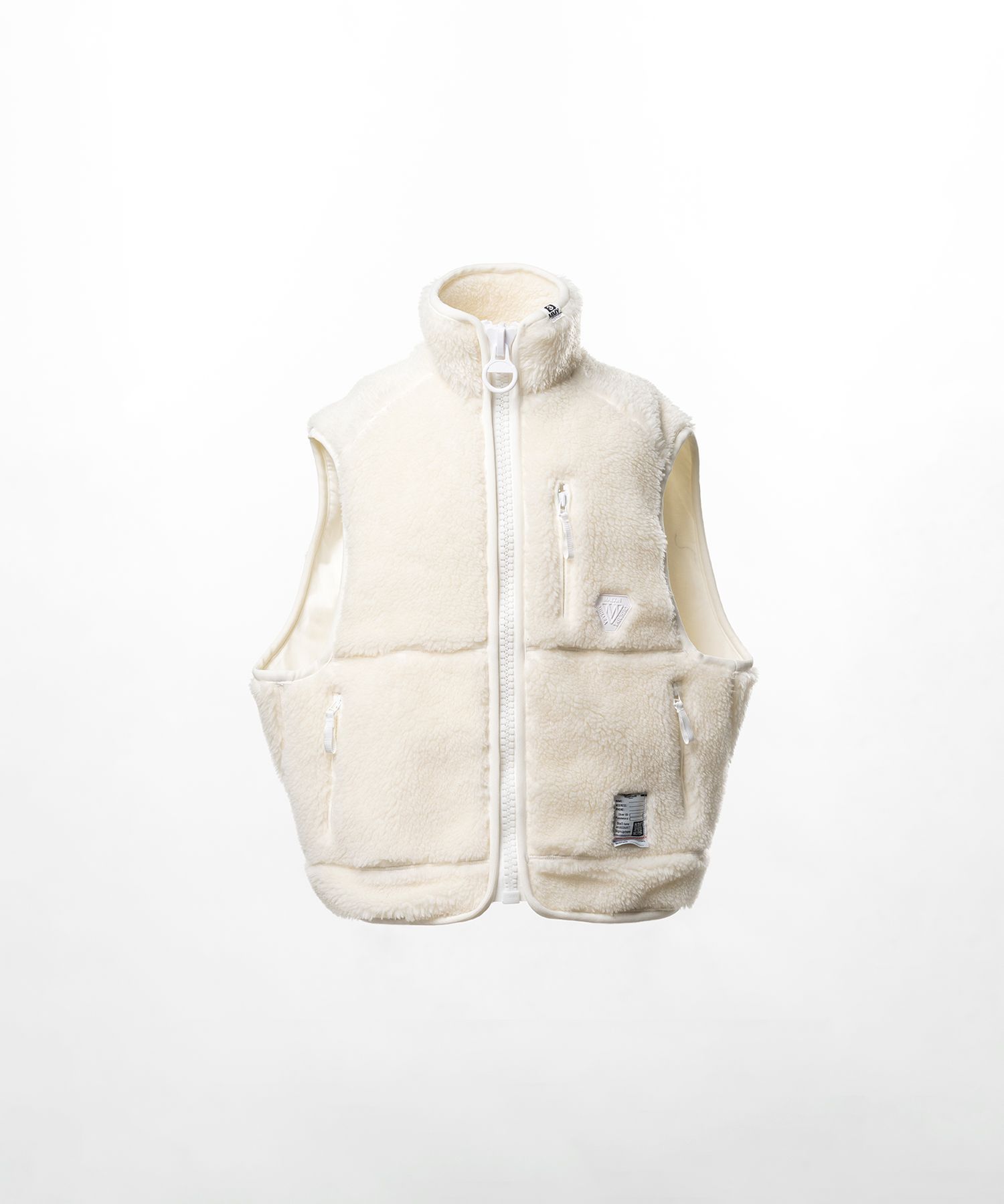 Wide Back Boa Vest