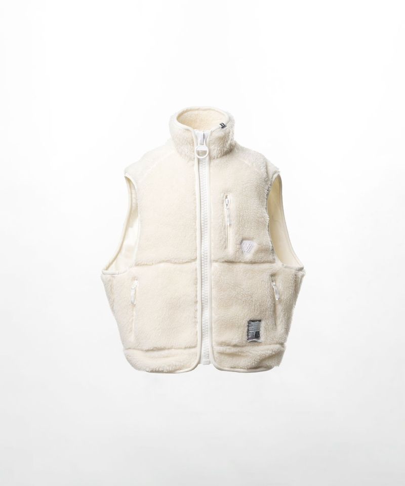 Wide Back Boa Vest