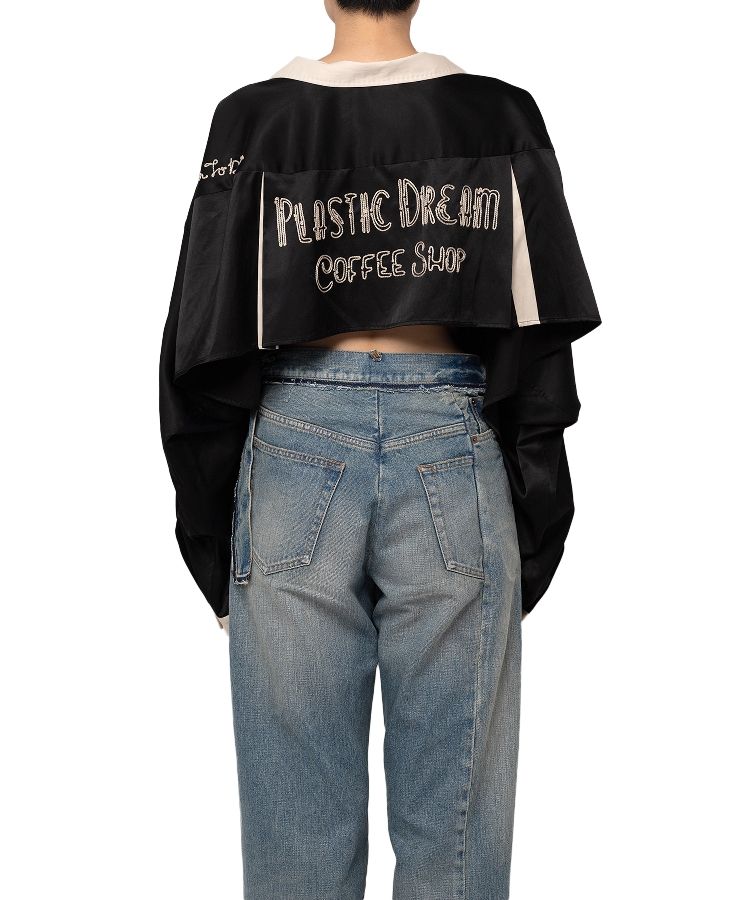 Cropped Bowling Shirt