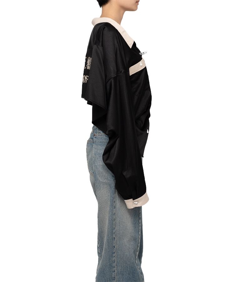 Cropped Bowling Shirt