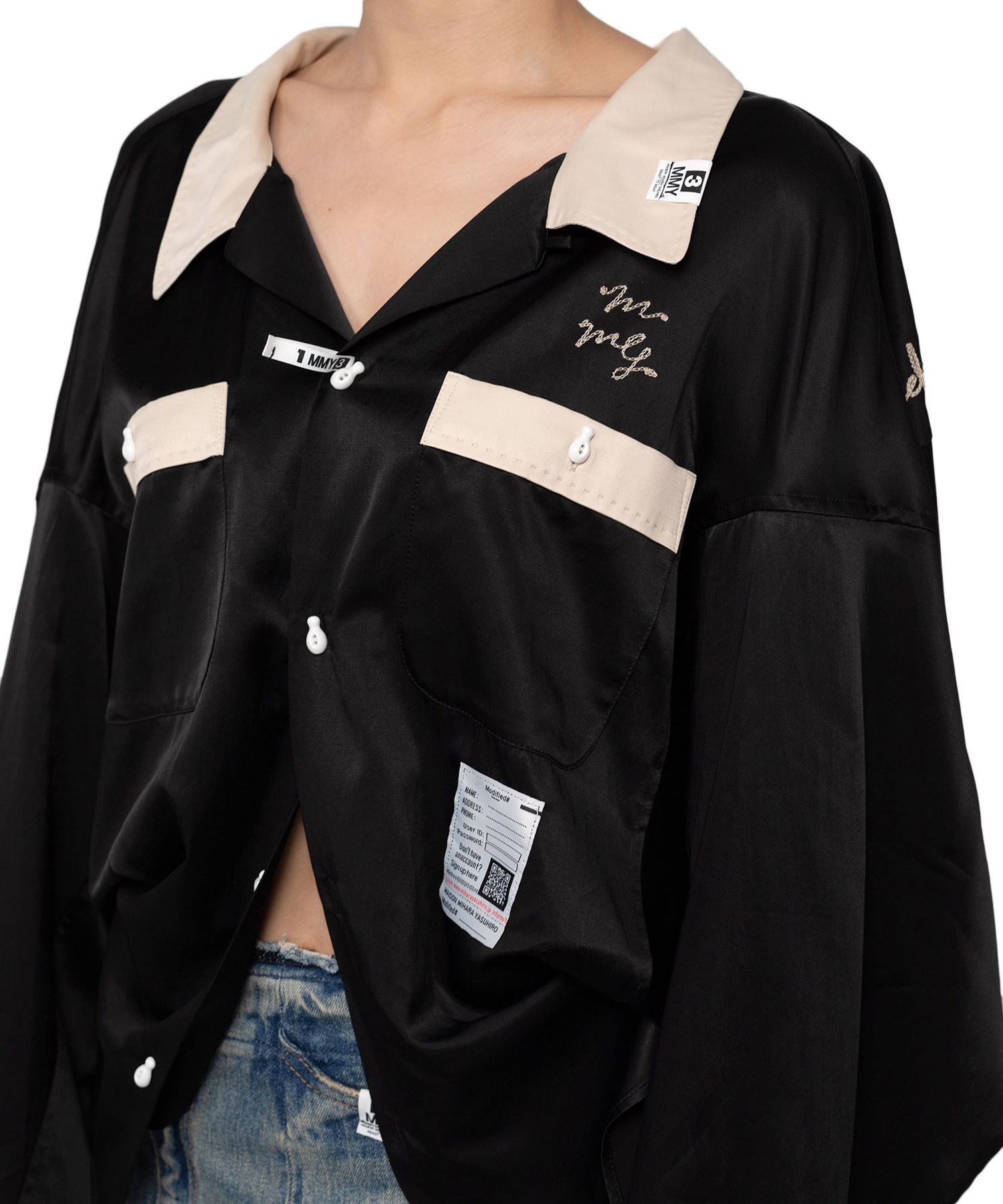 Cropped Bowling Shirt