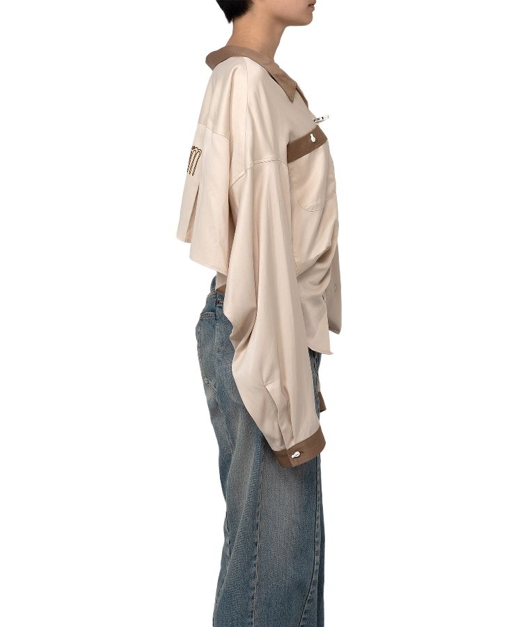 Cropped Bowling Shirt