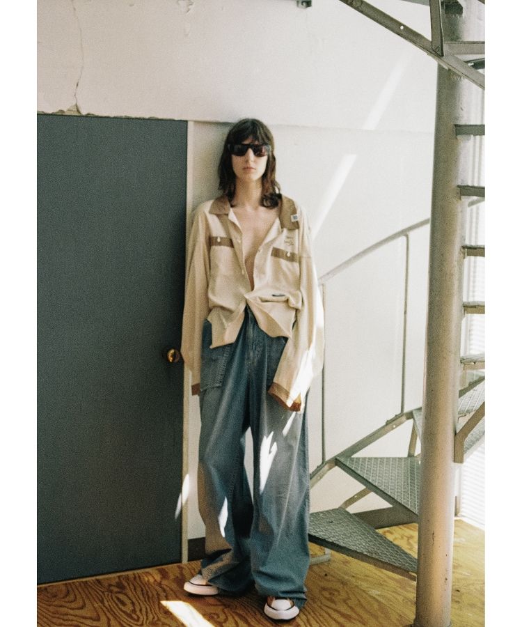 Cropped Bowling Shirt