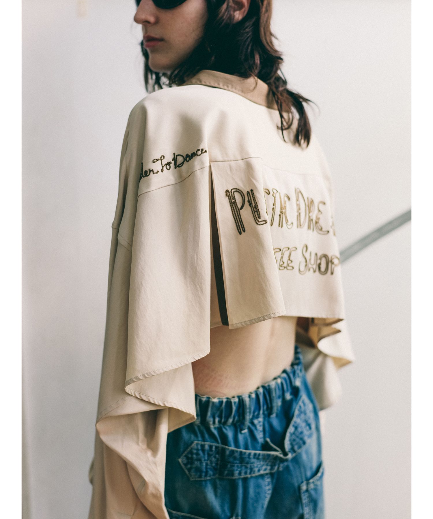 Cropped Bowling Shirt