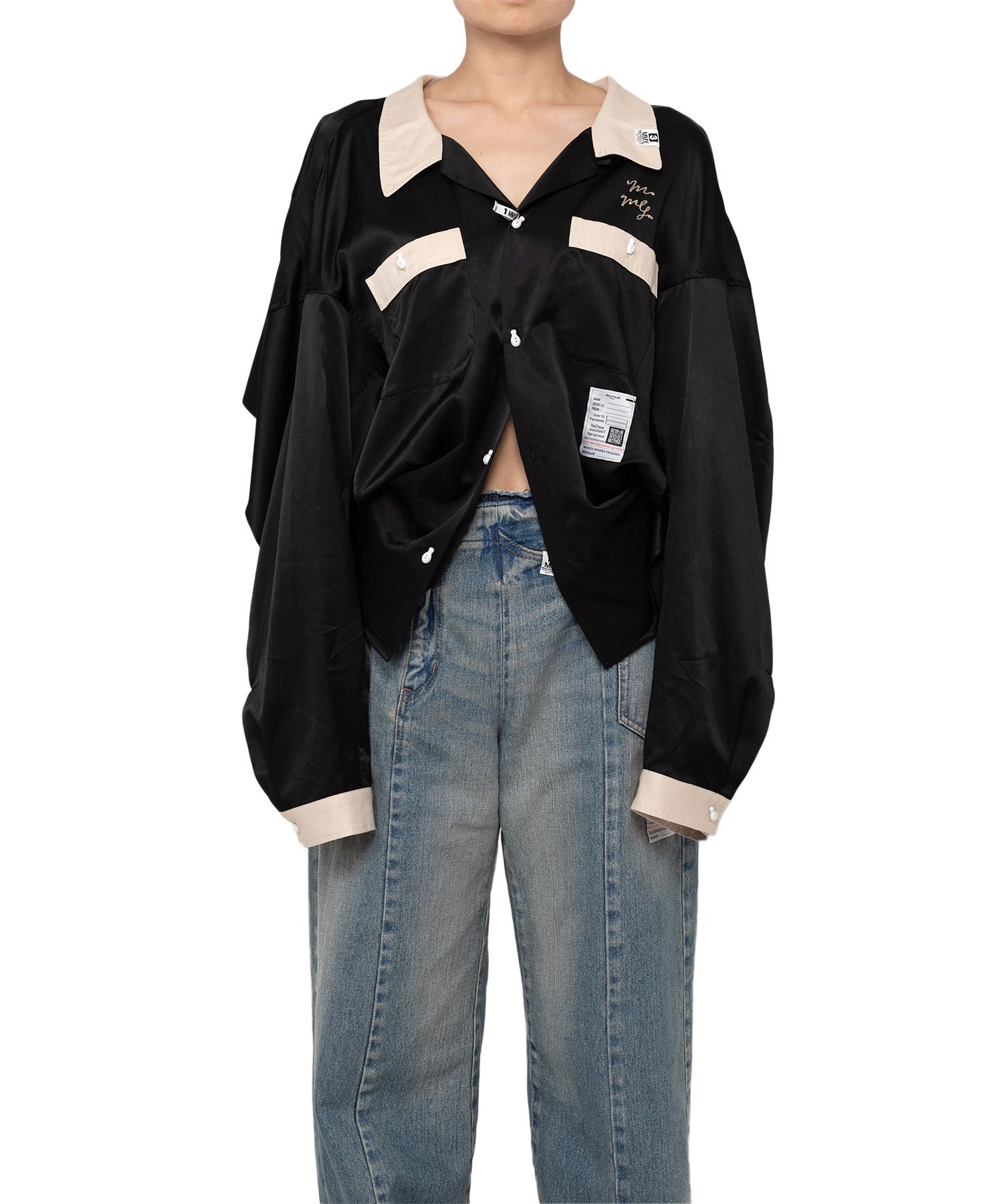 Cropped Bowling Shirt