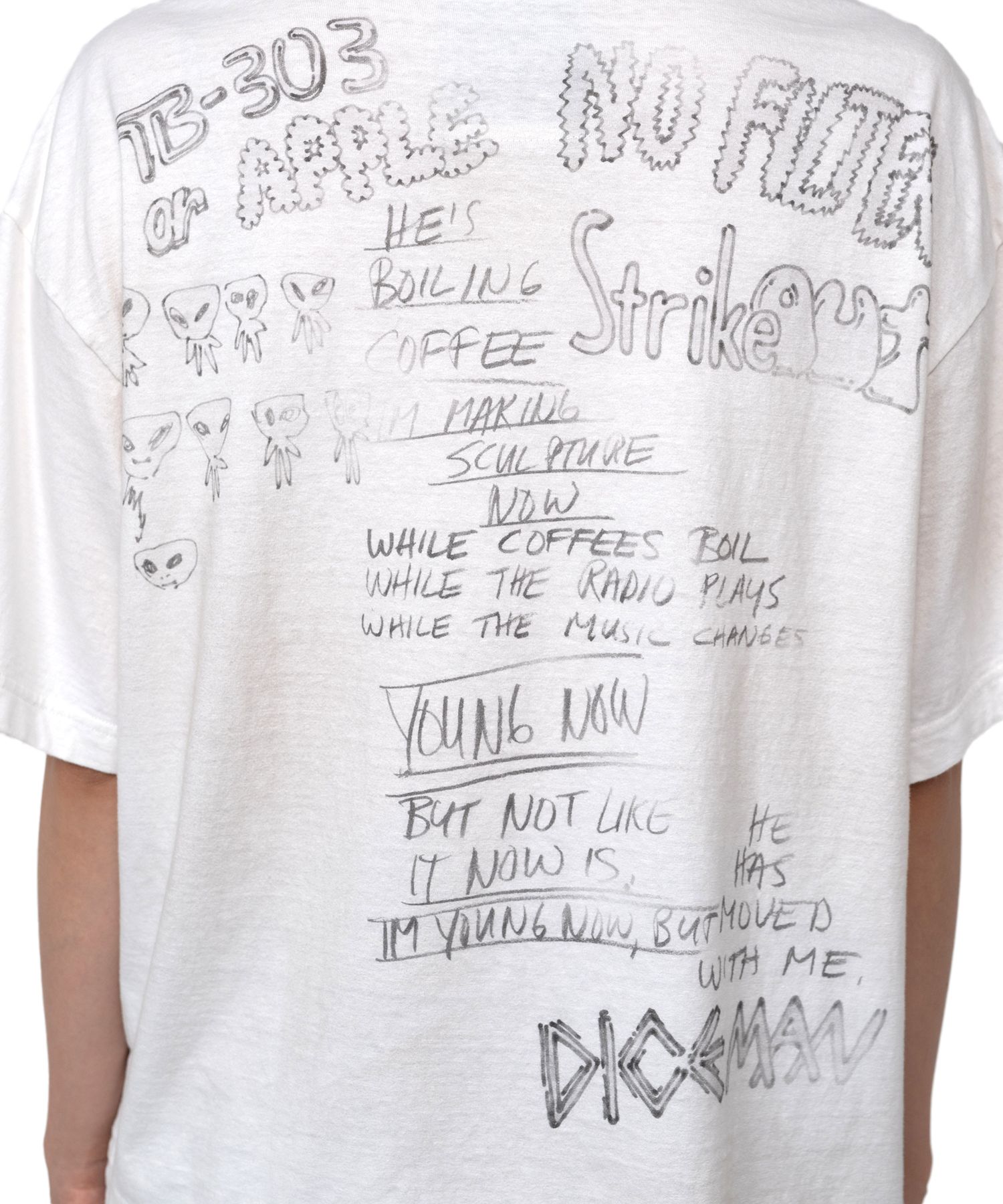 Distressed Print T-shirt