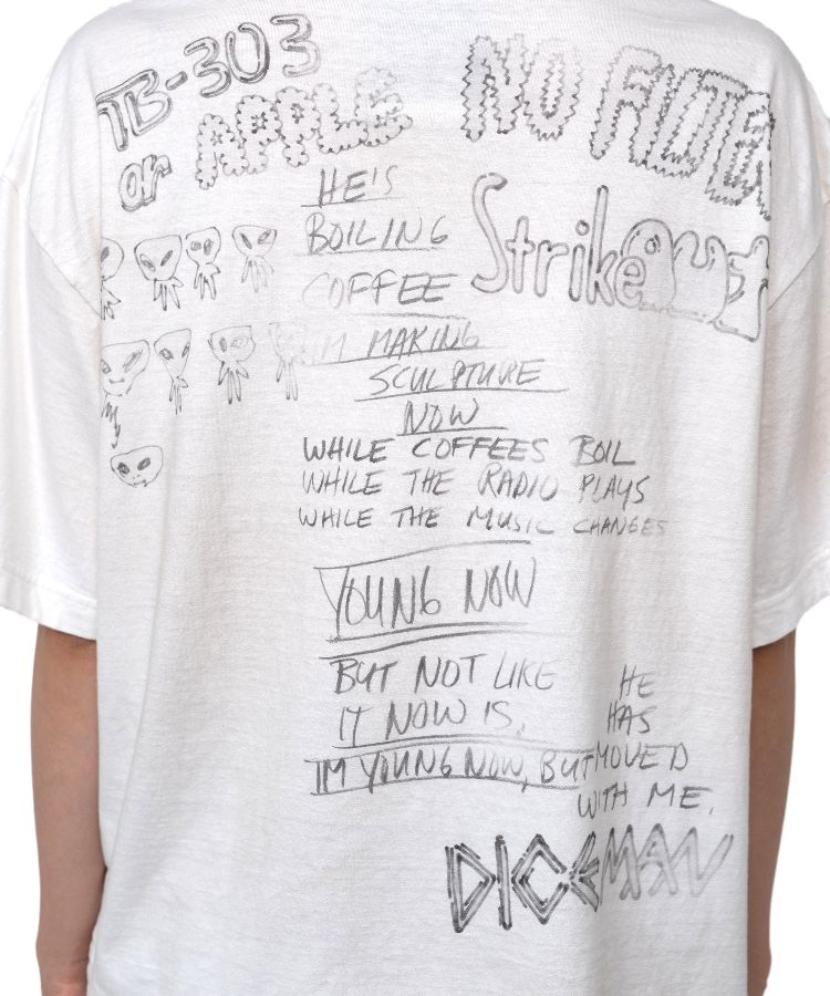 Distressed Print T-shirt