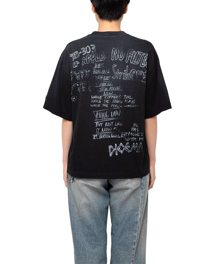 Distressed Print T-shirt