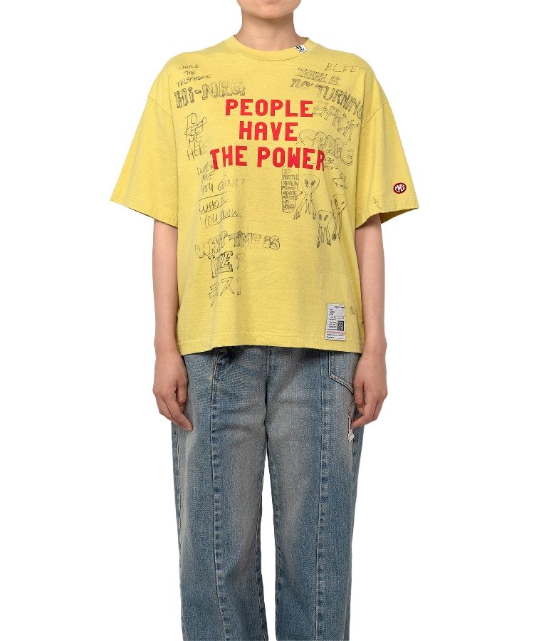 Distressed Print T-shirt