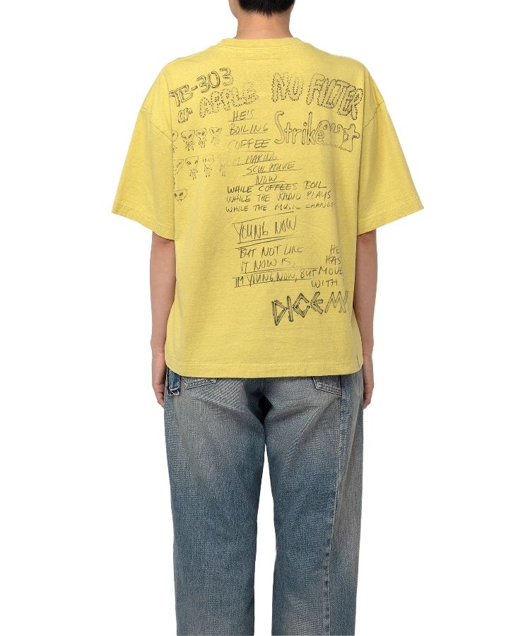 Distressed Print T-shirt