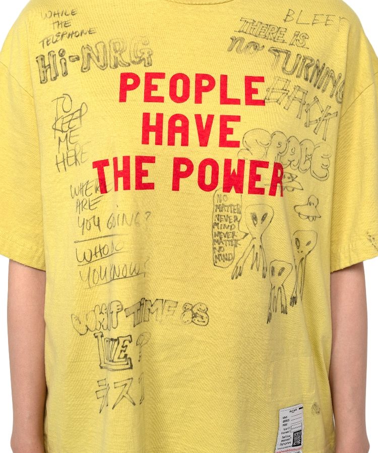 Distressed Print T-shirt