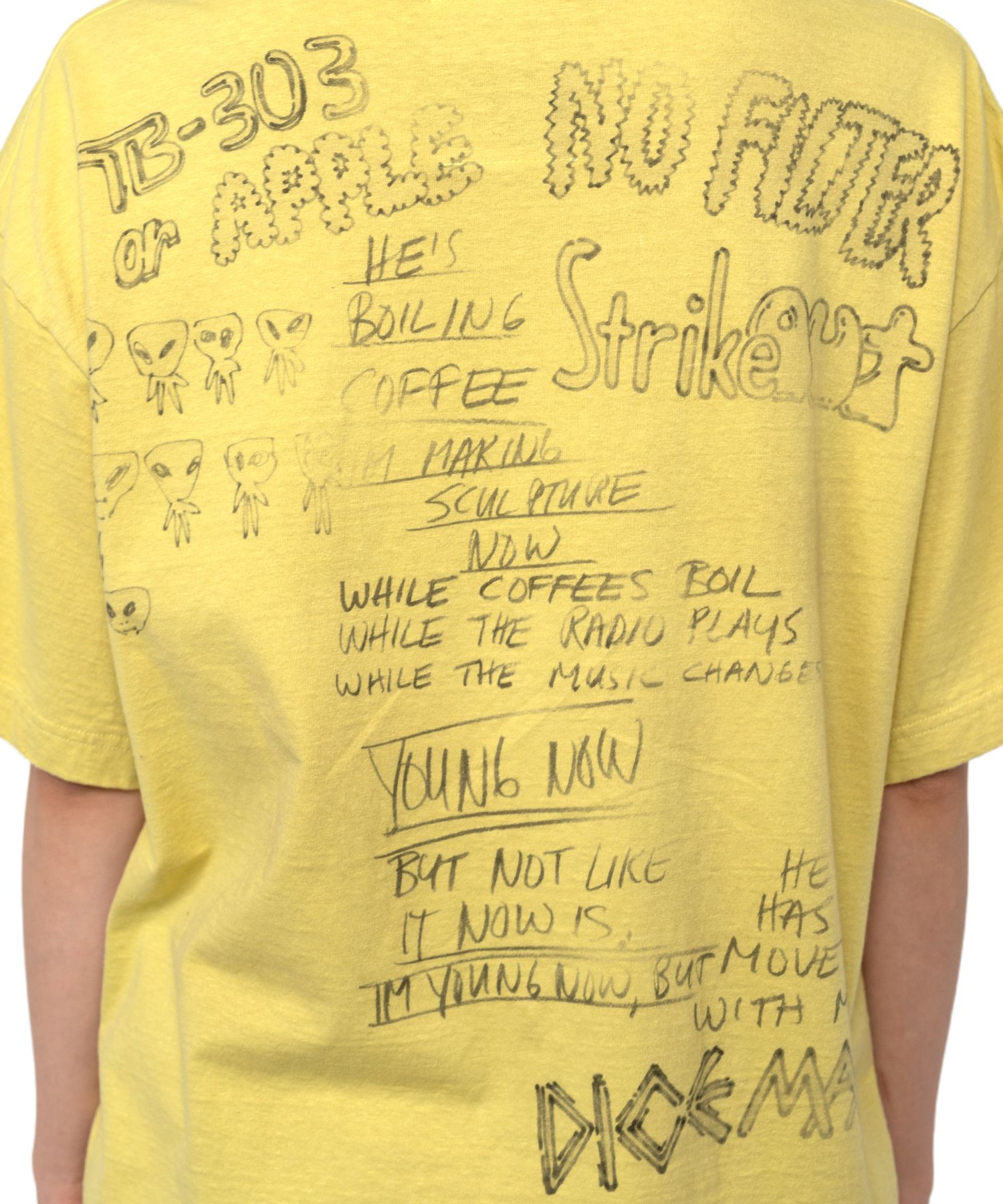 Distressed Print T-shirt