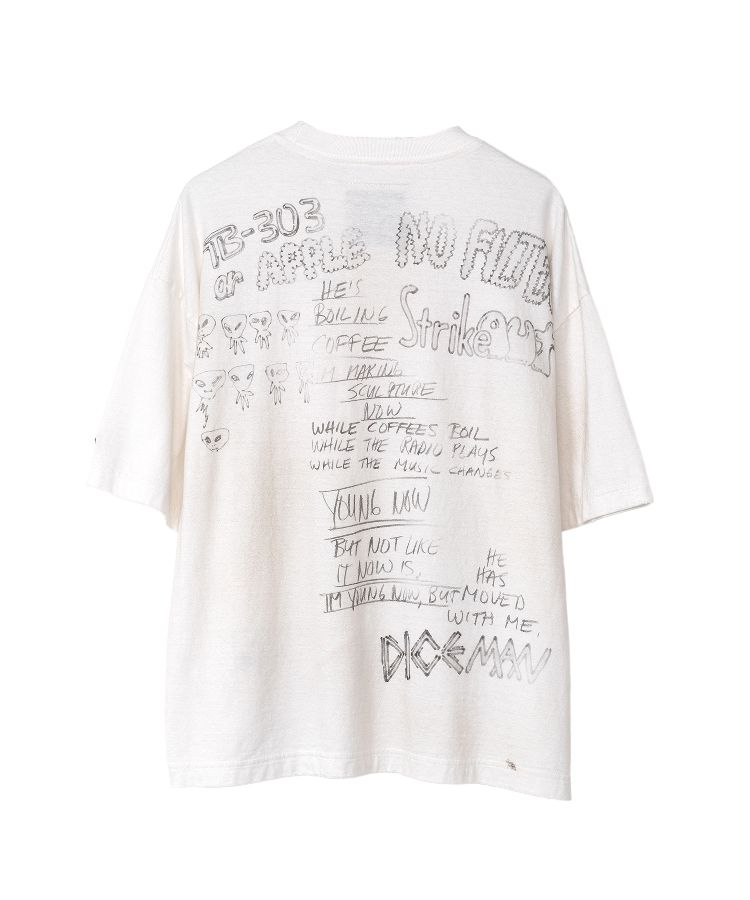 Distressed Print T-shirt