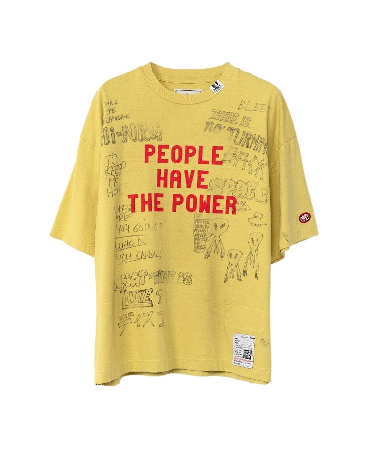 Distressed Print T-shirt