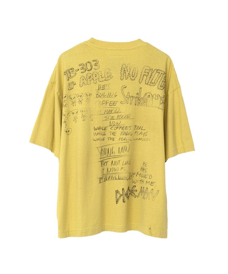 Distressed Print T-shirt