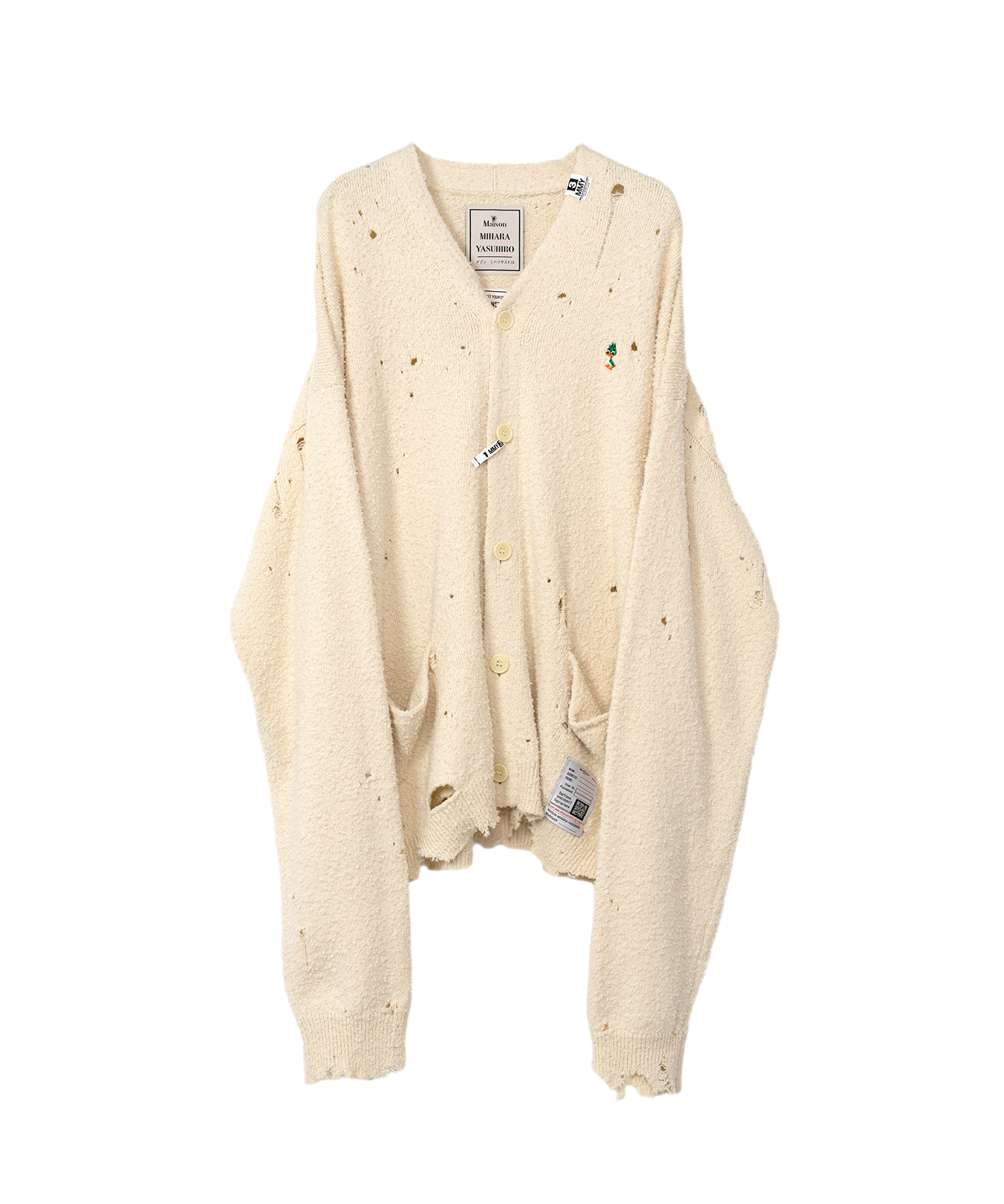 Distressed Knit Cardigan