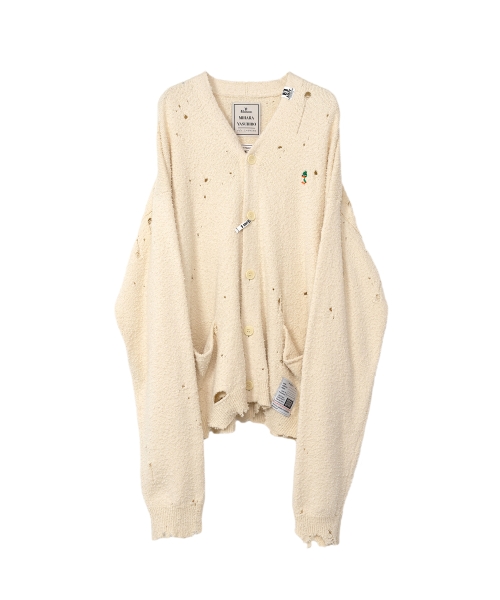 Distressed Knit Cardigan