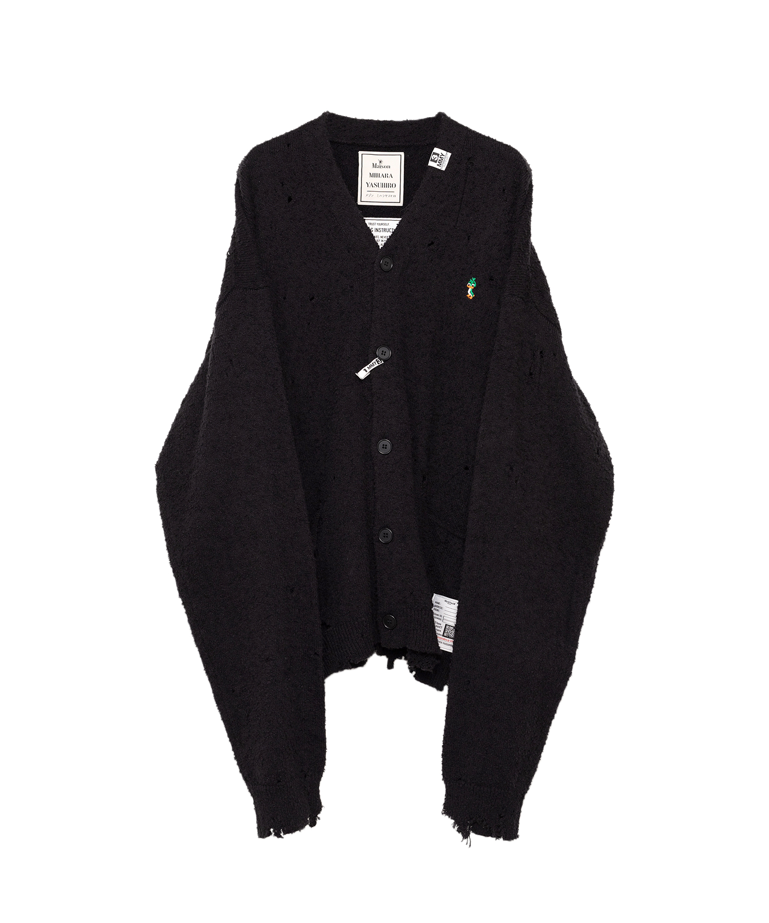 Distressed Knit Cardigan