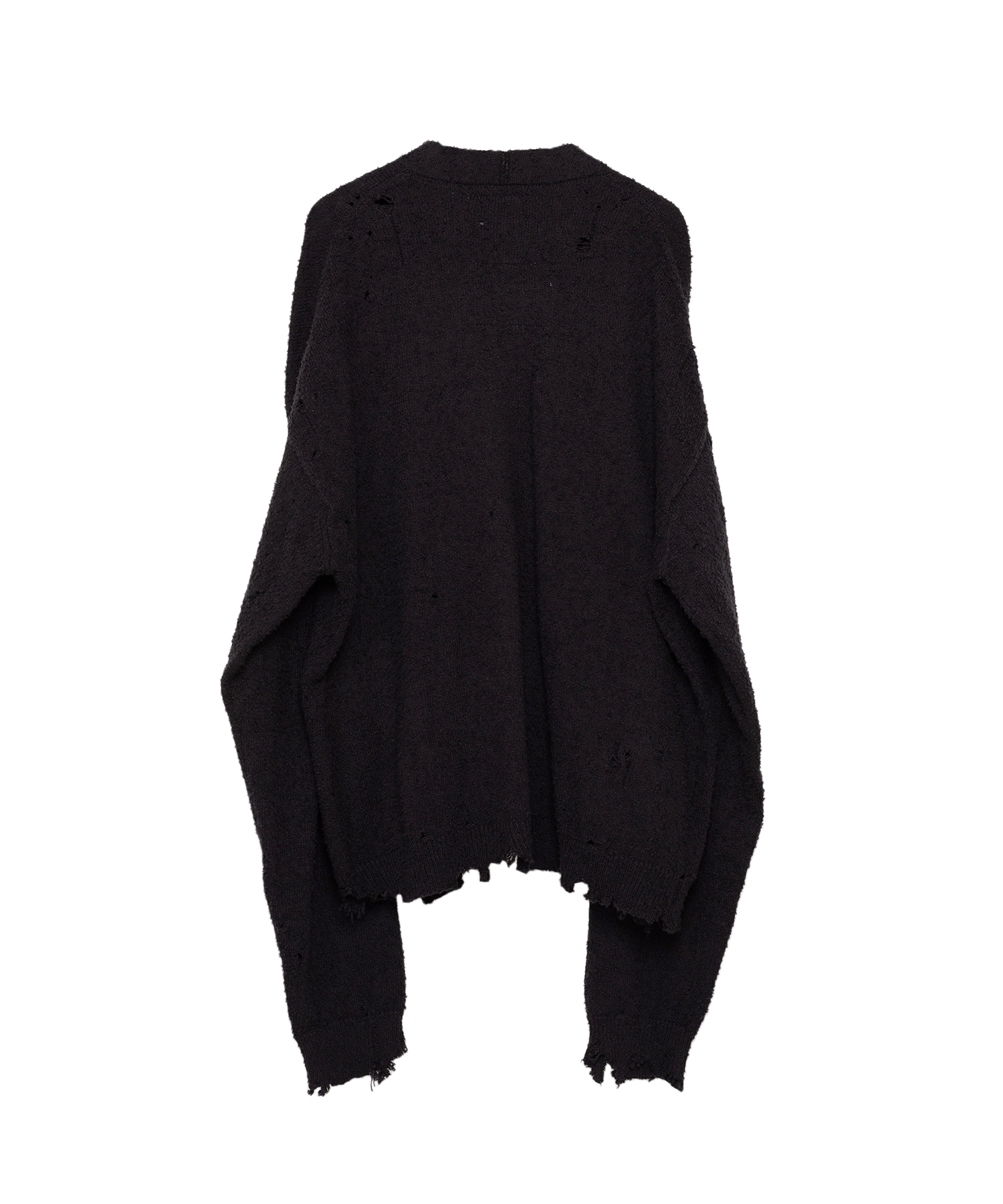 Distressed Knit Cardigan