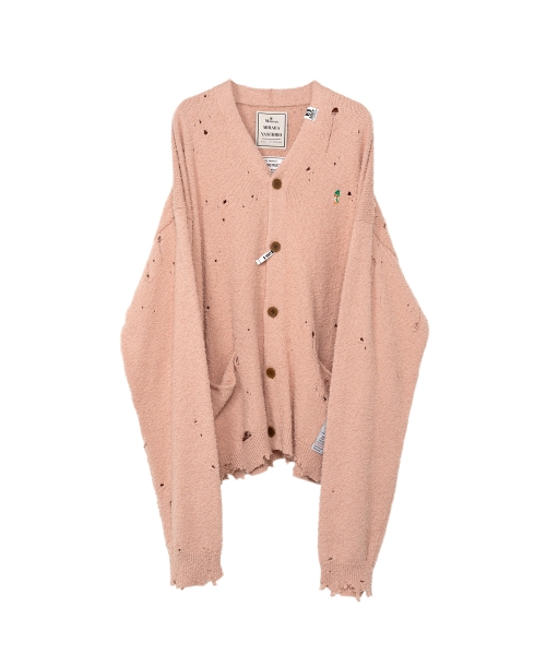 Distressed Knit Cardigan