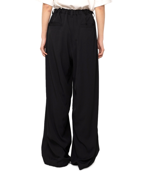 Gathered Viscose Pants