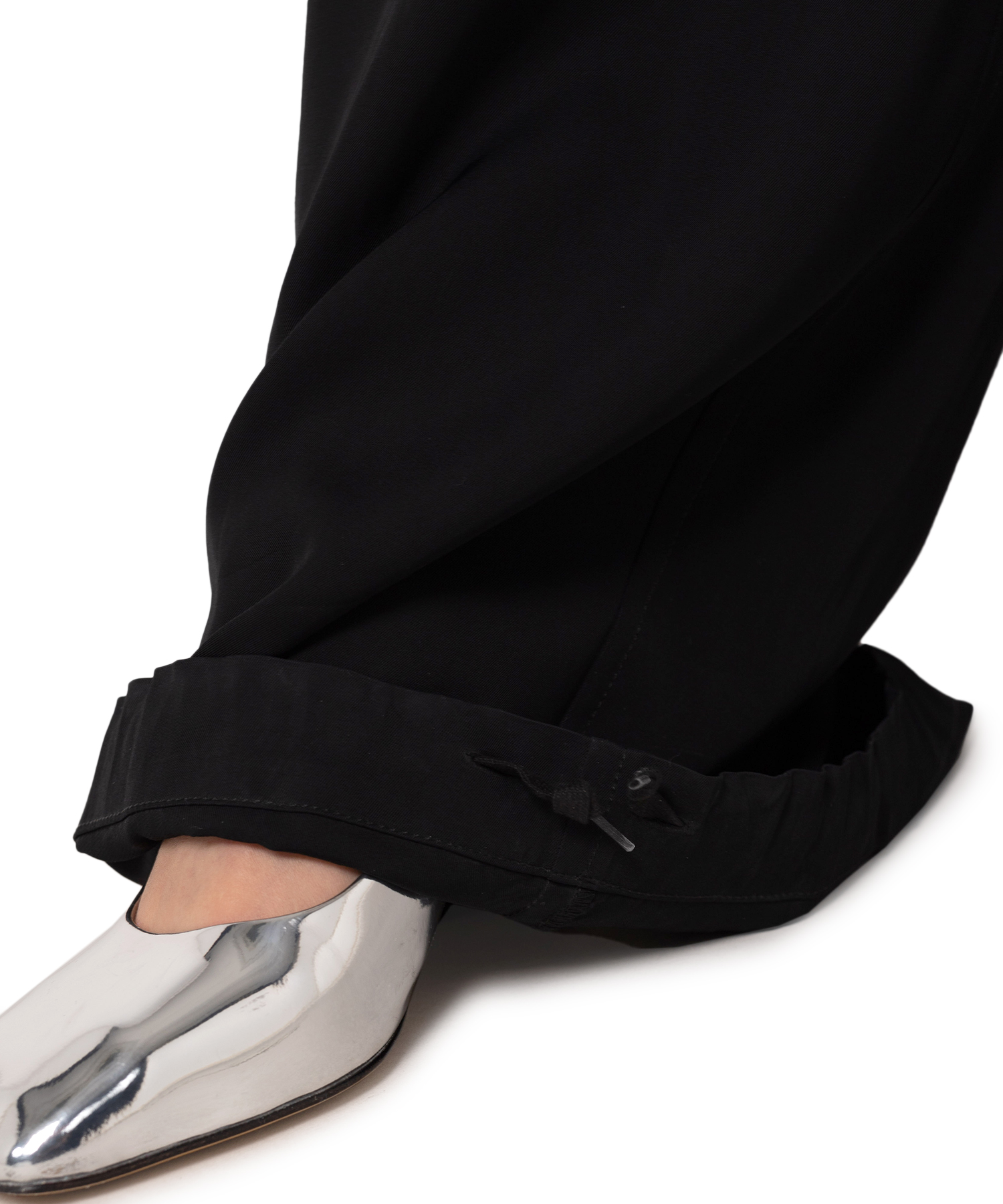 Gathered Viscose Pants