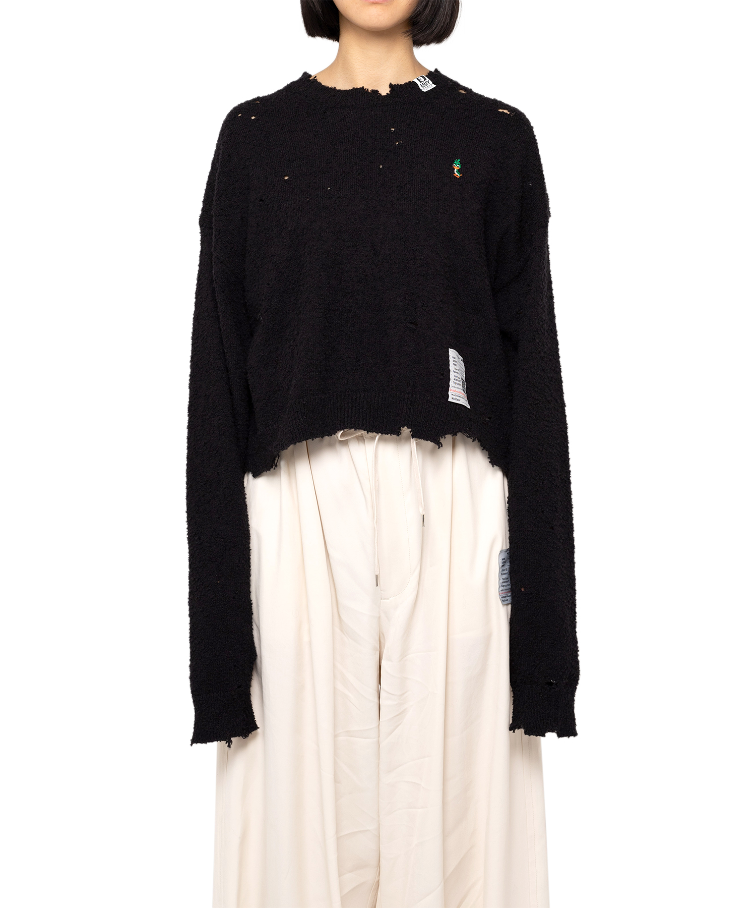 Distressed Knit Sweater