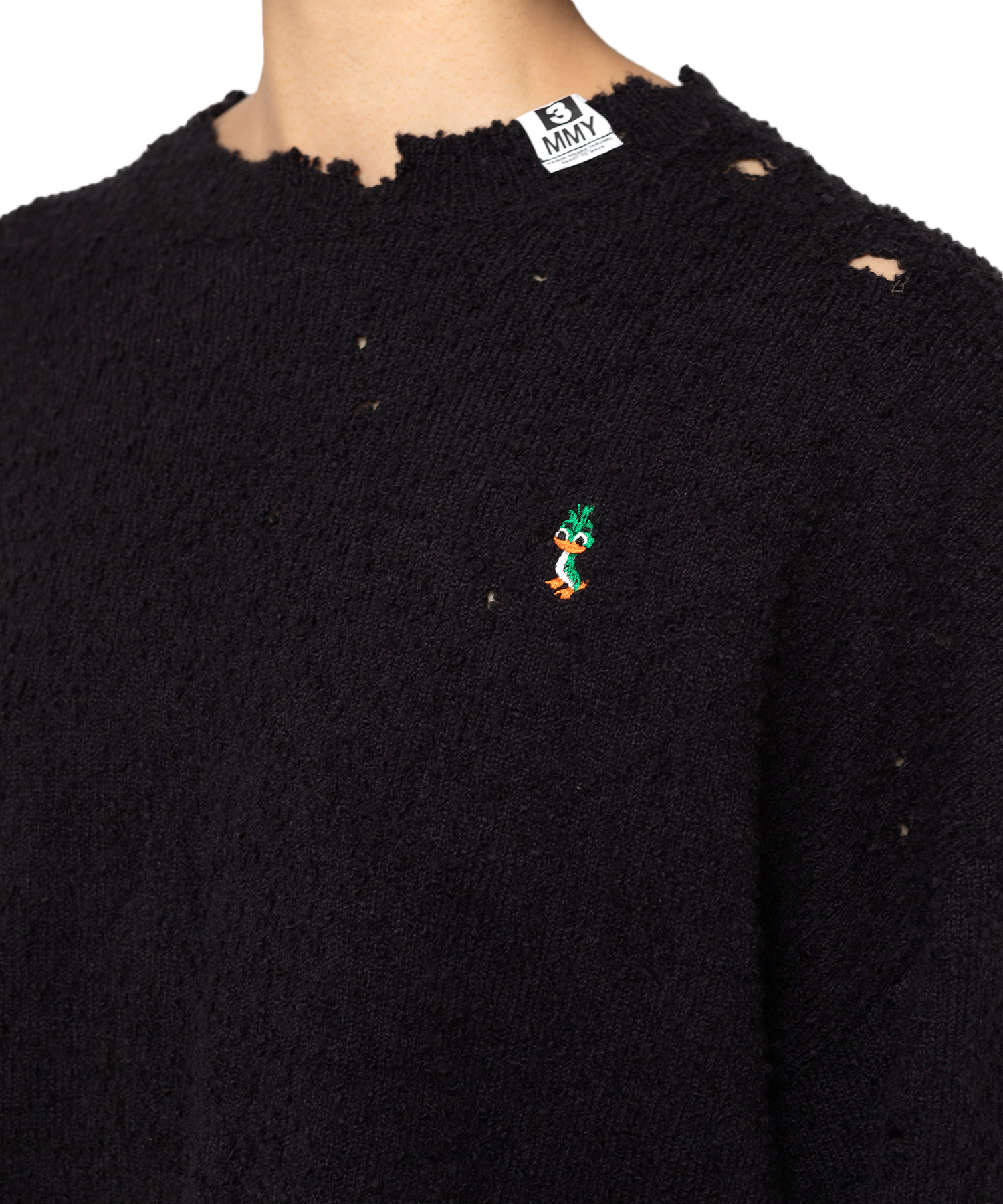 Distressed Knit Sweater